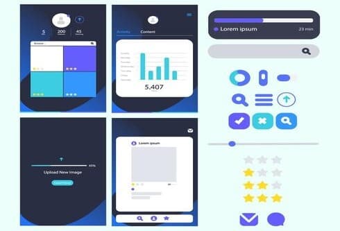 App Icon & UI Kit Design